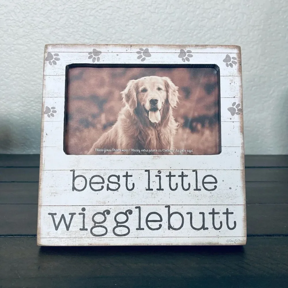 “Best Little Wigglebutt” Dog Picture Frame